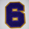 Omega-Psi-Phi,5 inch, chenille, line number